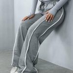 شلوار بگ نوار دوزي