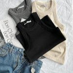 تاپ يقه گرد