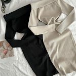 پیراهن یقه قایقی