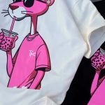 تیشرت پلنگ صورتی